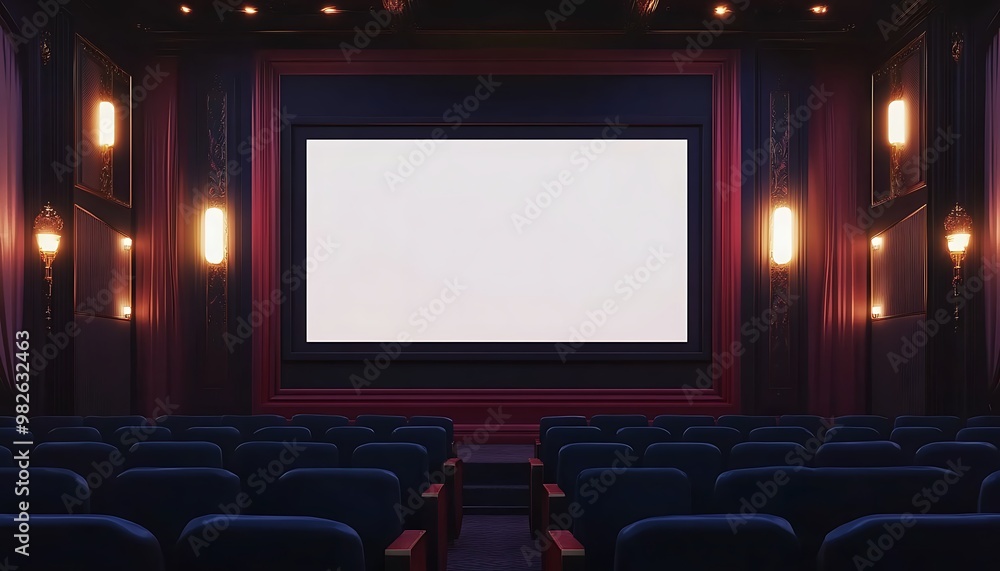 Empty Movie Theater Empty Movie Theater