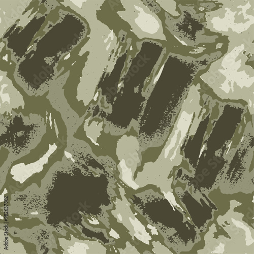
Abstract camouflage pattern