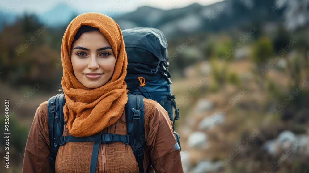 Adventurous Journey with a Female Backpacker Adventurous Journey with a Female Backpacker