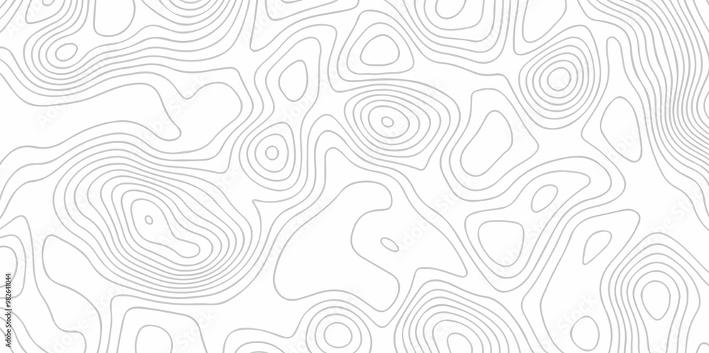Topographic map background geographic line map with seamless ornament design. The black on white contours vector topography stylized height of the lines map. Topographic map background geographic line map with seamless ornament design. The black on white contours vector topography stylized height of the lines map.