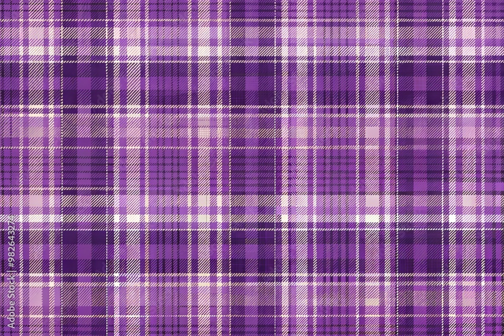 Seamless purple and white plaid pattern Seamless purple and white plaid pattern