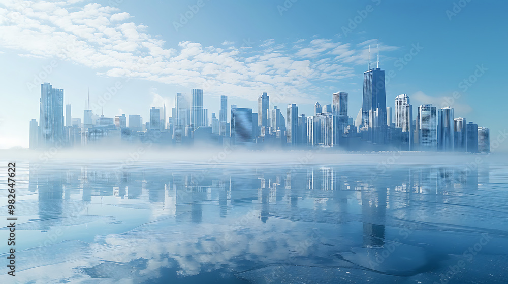 Fototapeta premium city skyline