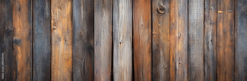 Fototapeta premium Rustic Weathered Wood Texture Background