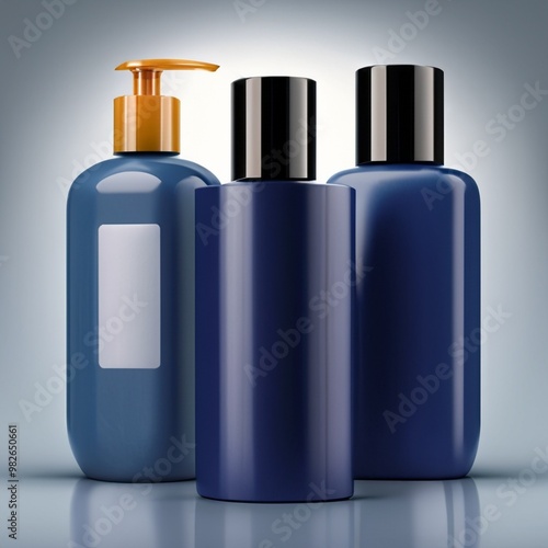 Package: Bottles for various types of cream or soap