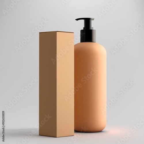 Package: Bottles for various types of cream or soap