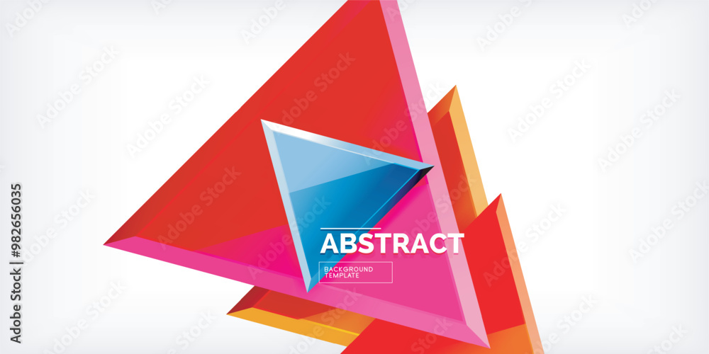 Triangle glass shapes geometric abstract background. Vector Illustration For Wallpaper, Banner, Background, Card, Book Illustration, landing page Triangle glass shapes geometric abstract background. Vector Illustration For Wallpaper, Banner, Background, Card, Book Illustration, landing page