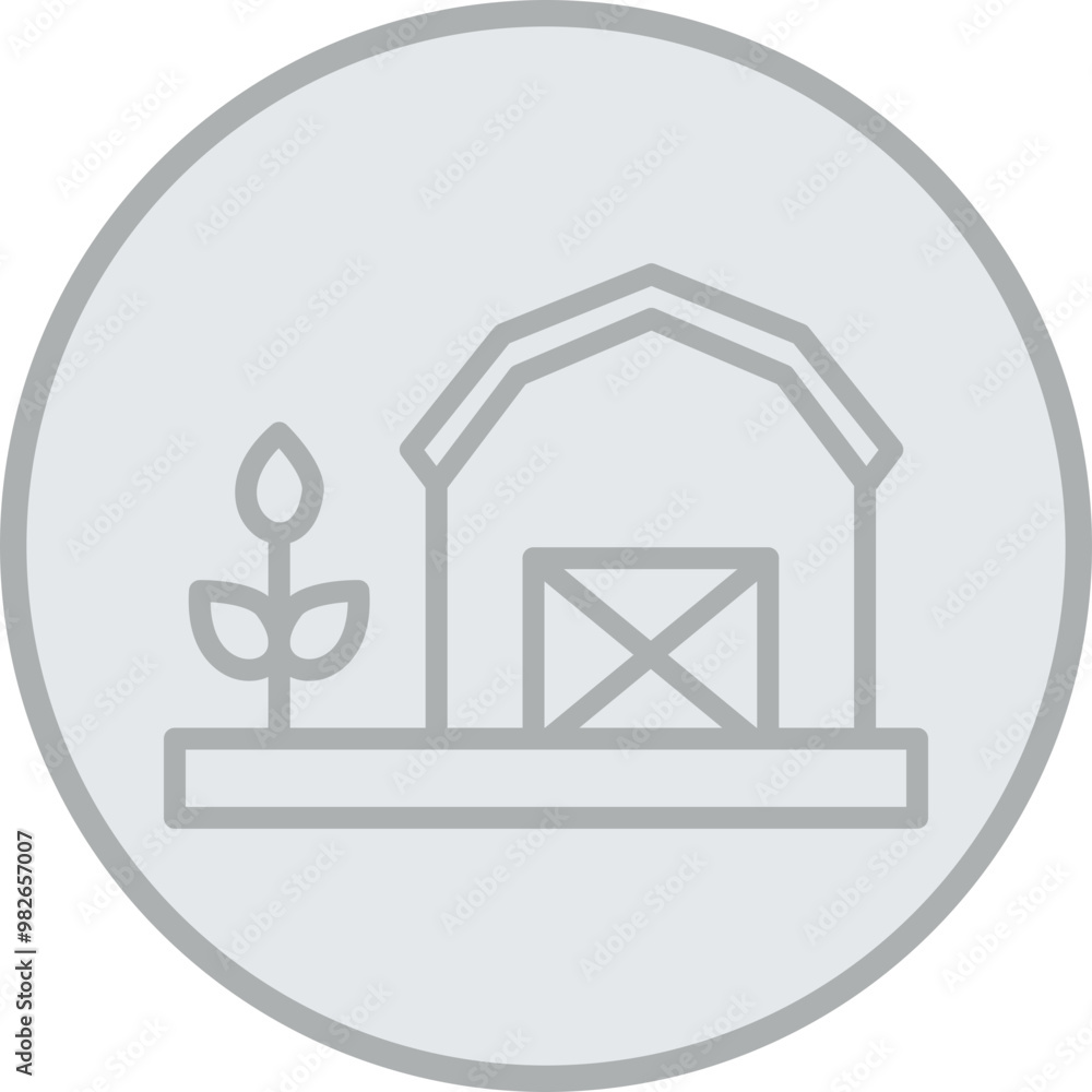 Farm Vector Icon Design Farm Vector Icon Design