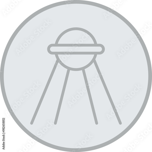 Sputnik Vector Icon Design
