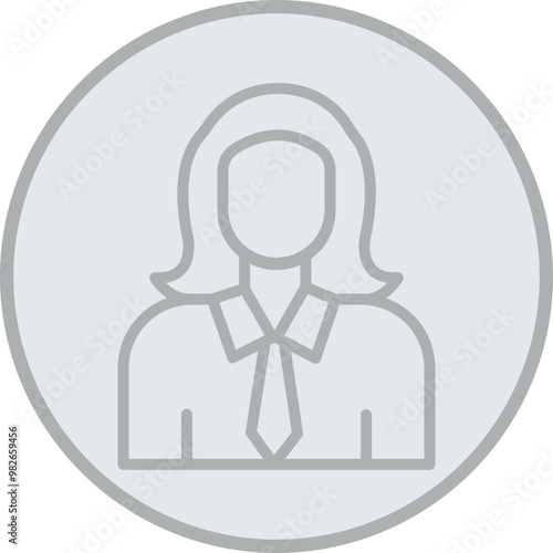 Woman Vector Icon Design