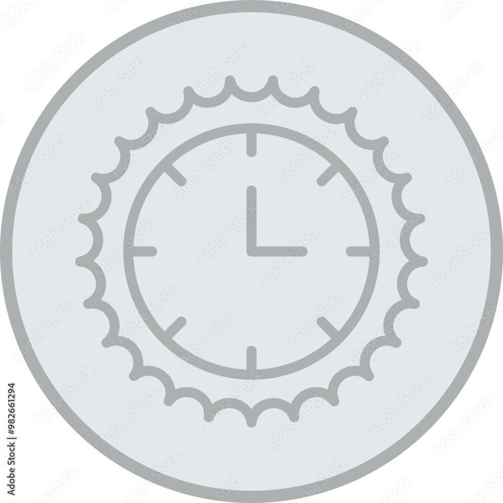 Clock Vector Icon Design Clock Vector Icon Design