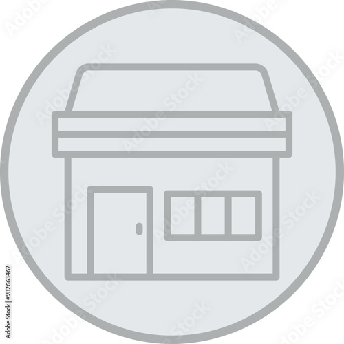 Convenience Store Vector Icon Design