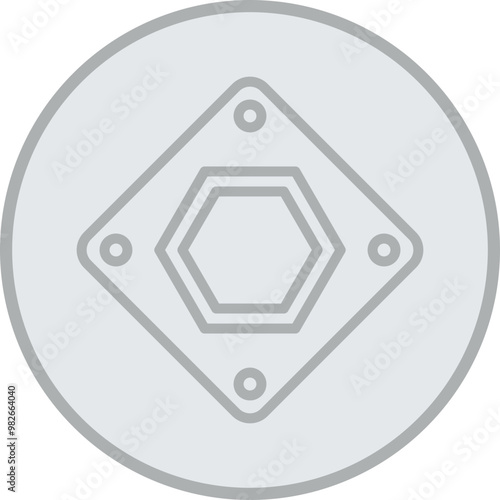Stop Vector Icon Design