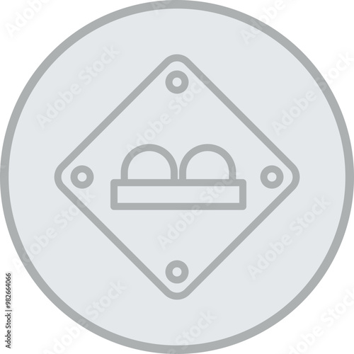 Uneven Vector Icon Design