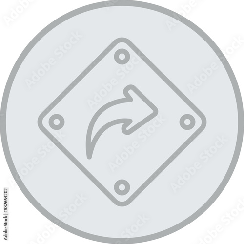 Redo Vector Icon Design