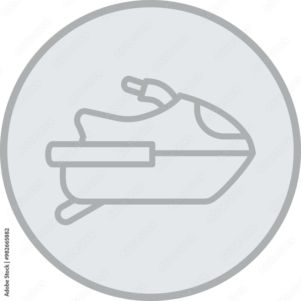 Jetski Icon Design