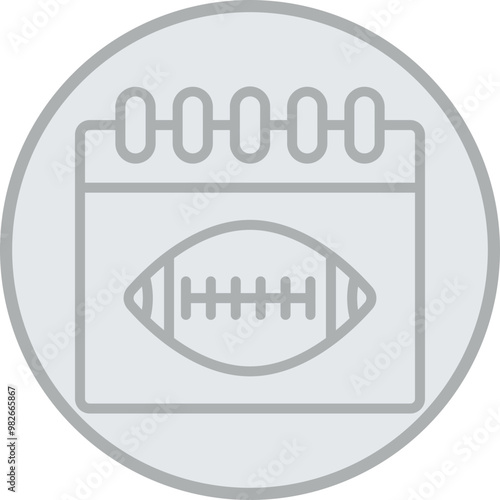 Sports Day Icon Design