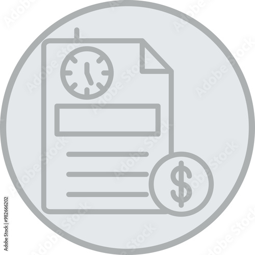 Deadline Icon Design