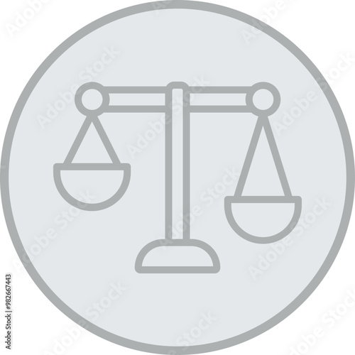 Bilde på lerret Unfair Icon Design