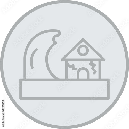 Tsunami Icon Design