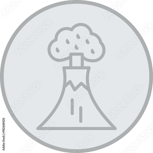 Eruption Icon Design