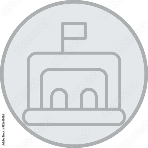 Bunker Icon Design