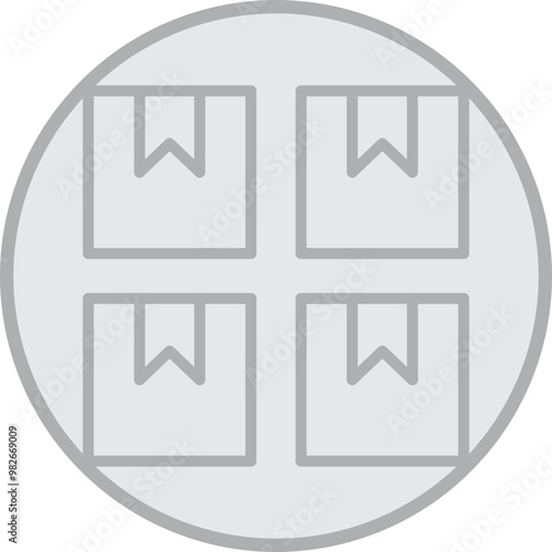 Boxes Icon Design