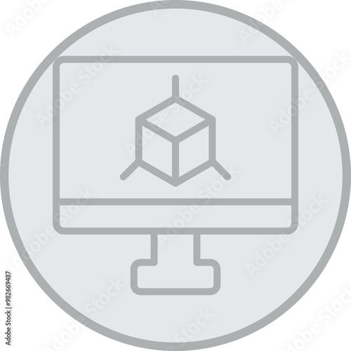 3d Software Icon Design
