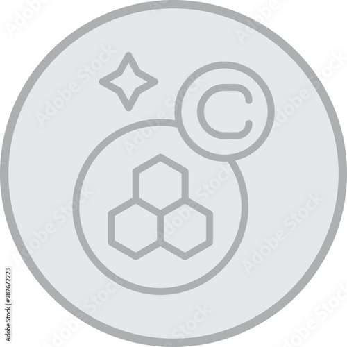 Collagen Vector Icon Design