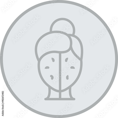 Wrinkles Vector Icon Design
