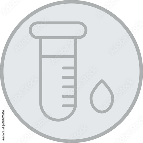 Blood Test Vector Icon Design