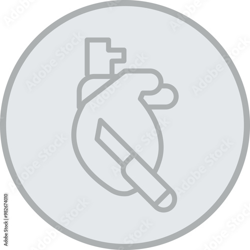 Surgery Vector Icon Design