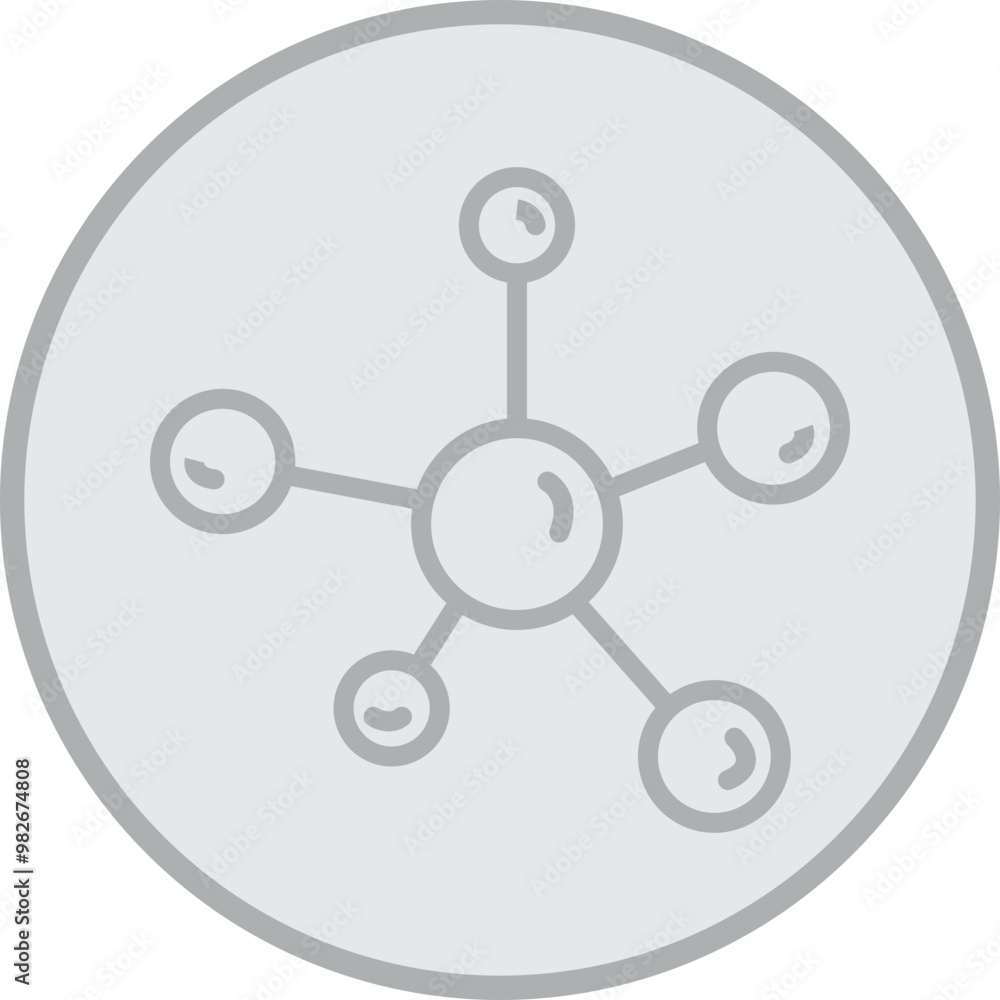 Molecules Icon Design Molecules Icon Design