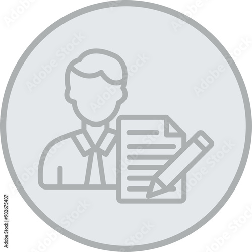 Scriptwriter Icon Design