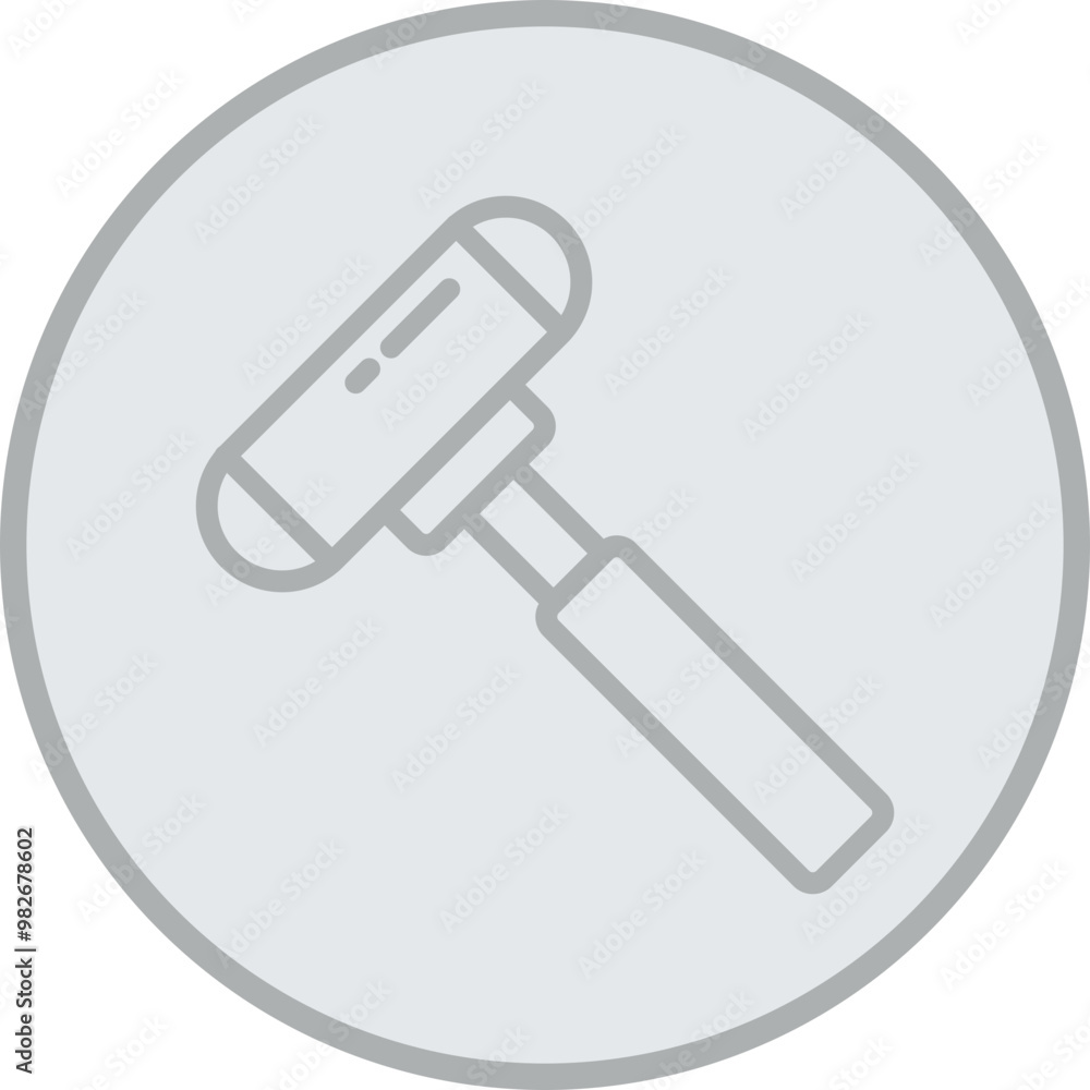 Reflex Hammer Icon Design Reflex Hammer Icon Design