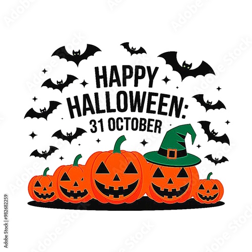 Happy Halloween Celebration Design