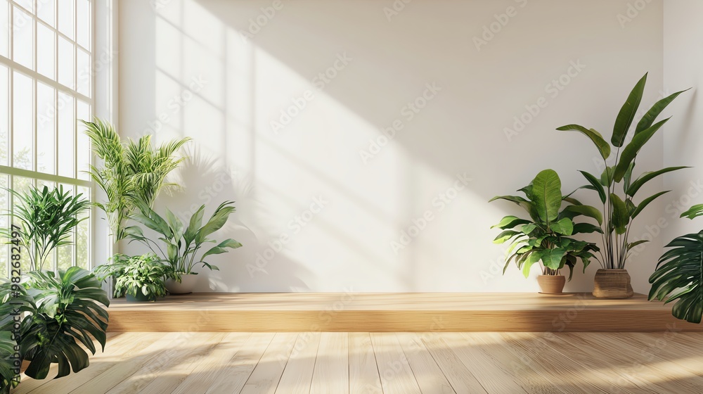 Bright and airy room filled with lush green plants, perfect for modern decor and tranquility, showcasing nature indoors. Bright and airy room filled with lush green plants, perfect for modern decor and tranquility, showcasing nature indoors.