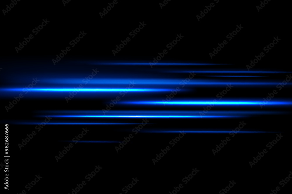 Shimmering horizontal highlights. laser beams. Beautiful light flashes. Glowing stripes on a dark background. Shimmering horizontal highlights. laser beams. Beautiful light flashes. Glowing stripes on a dark background.