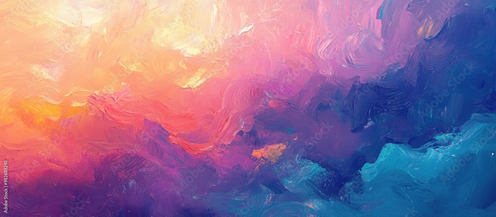 Abstract oil painting with a colorful background featuring an impressionist style A modern surreal artwork ideal for wall decor and as a hand drawn texture template Abstract oil painting with a colorful background featuring an impressionist style A modern surreal artwork ideal for wall decor and as a hand drawn texture template