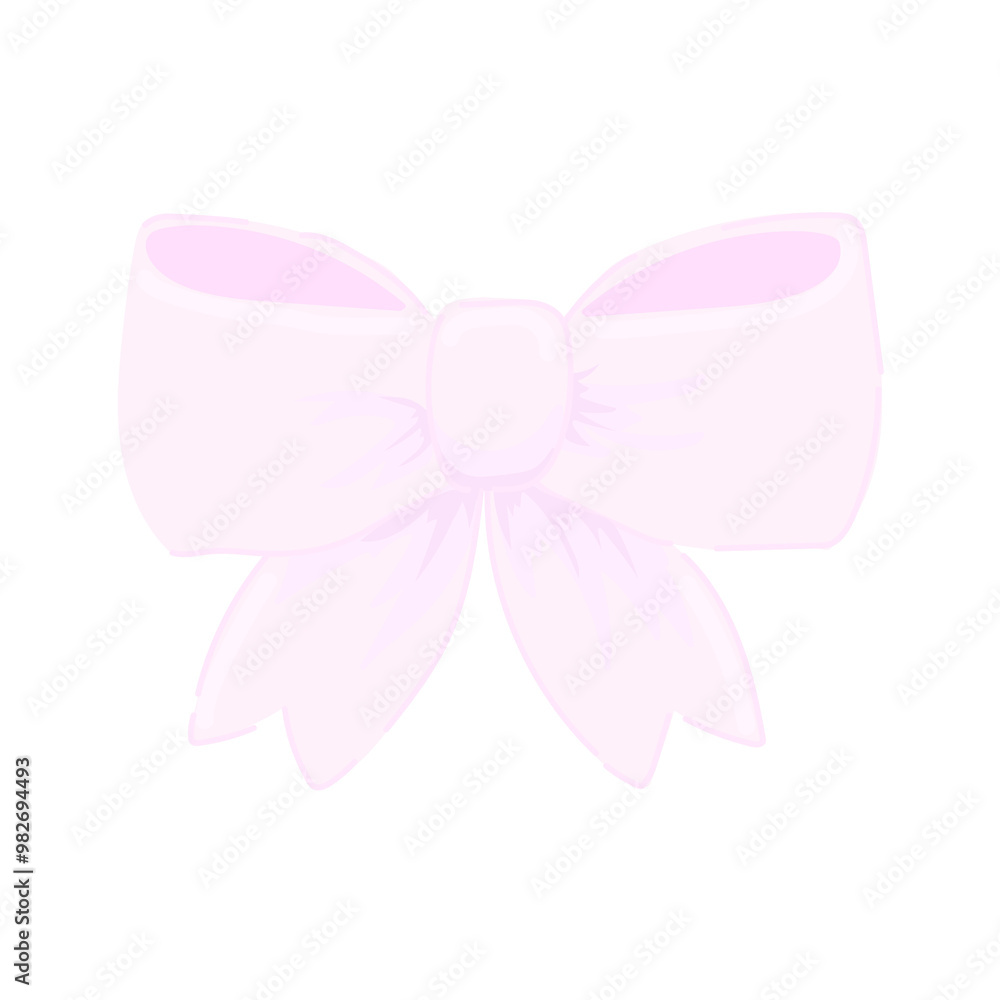 coquette Cute Ribbons and Decorative Bows - Whimsical Illustrations coquette Cute Ribbons and Decorative Bows - Whimsical Illustrations