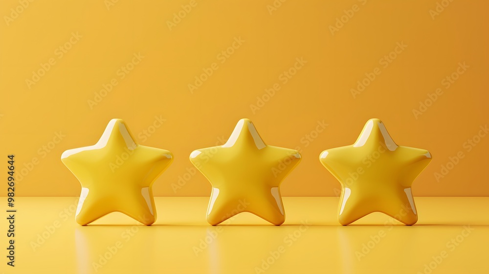 Customer Feedback Star Rating Concept: Visualizing Satisfaction and Reviews