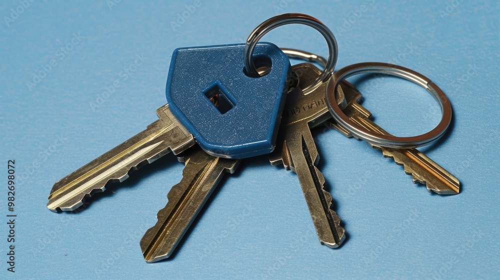 A collection of keys stacked on top of each other A collection of keys stacked on top of each other