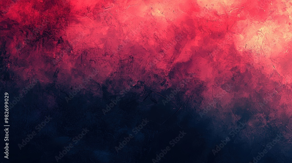 Abstract red and blue art Abstract red and blue art
