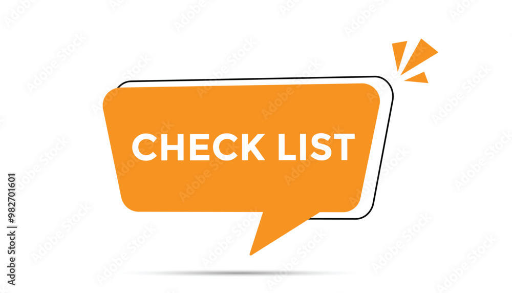 Check list button web banner templates. Vector Illustration
Check list button web banner templates. Vector Illustration