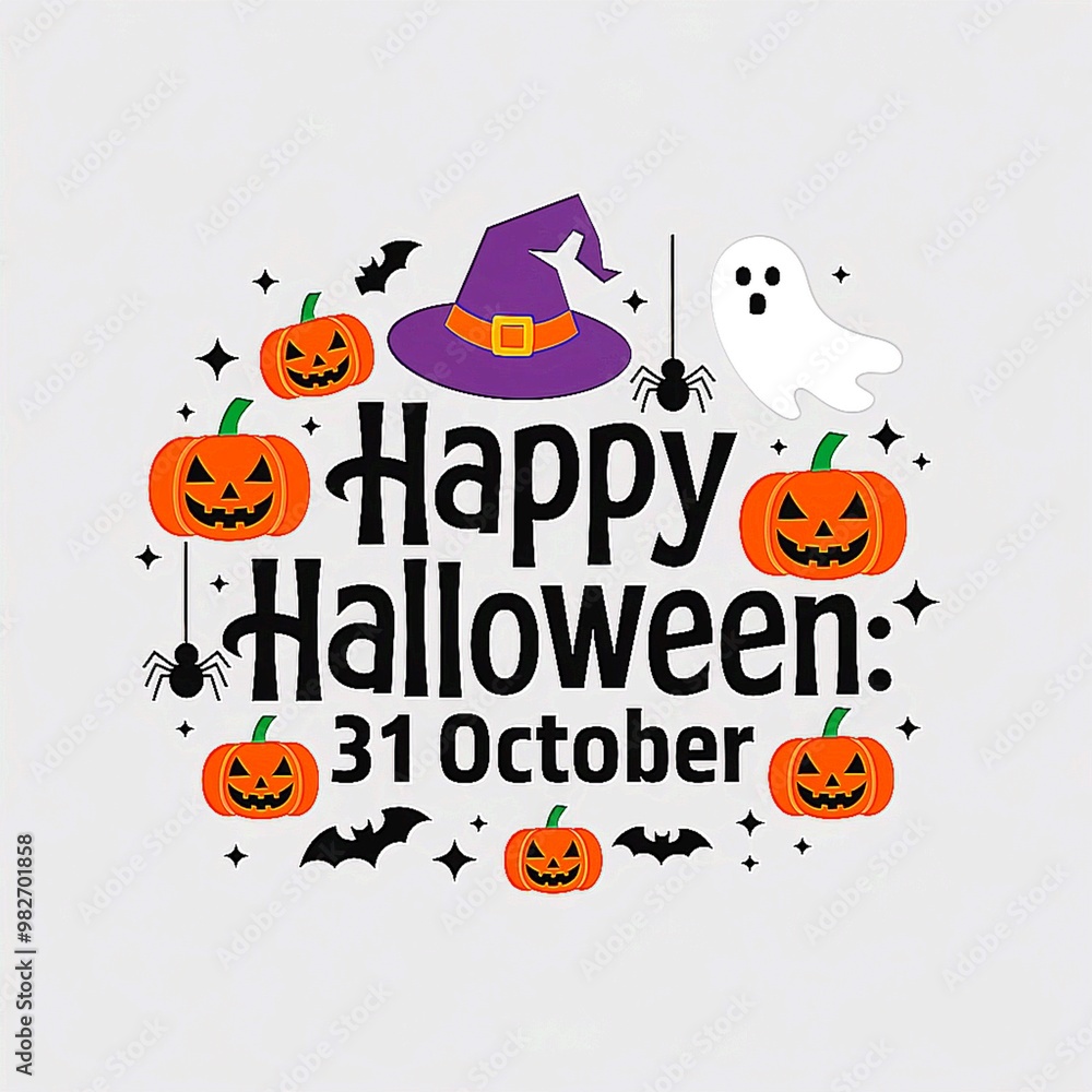Happy Halloween Celebration Design Happy Halloween Celebration Design