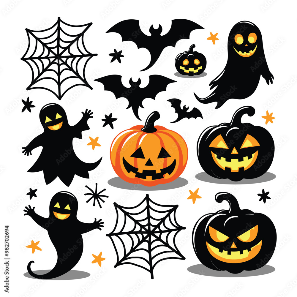 Halloween Vector Art: Spooky Designs Halloween Vector Art: Spooky Designs