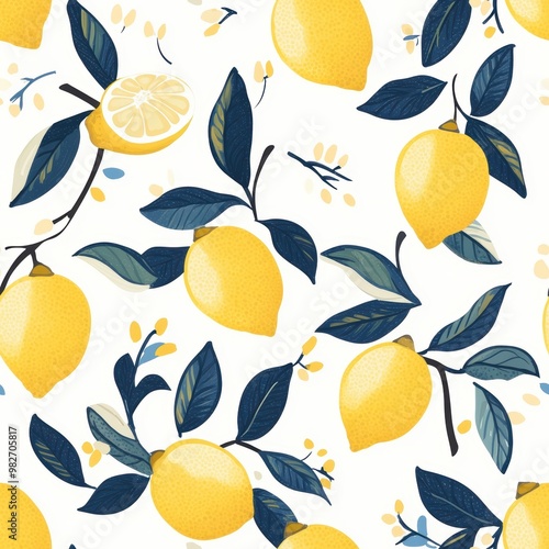 Lemon Tree Pattern.