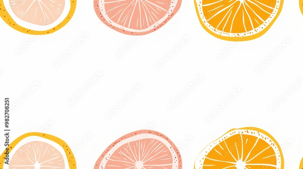 Obraz premium Citrus Frame.