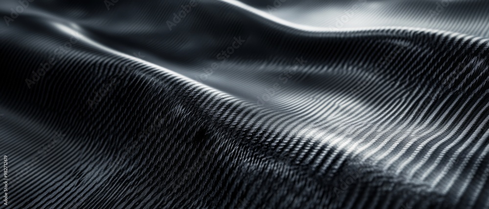 Fototapeta premium Carbon fiber composite raw material background
