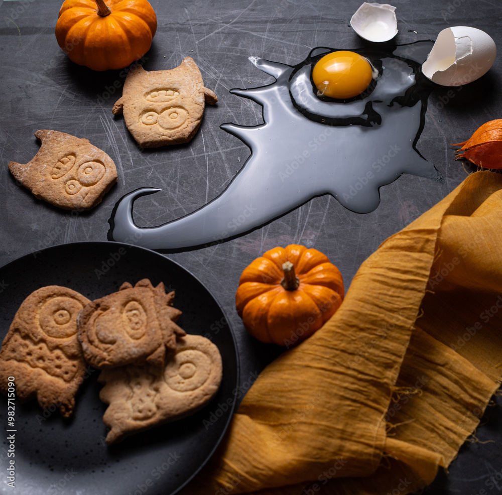 Halloween cookies Delicious and scary dessert for treats. Halloween cookies Delicious and scary dessert for treats.