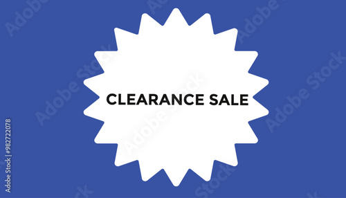 Clearance sale web banner templates. Vector Illustration 
